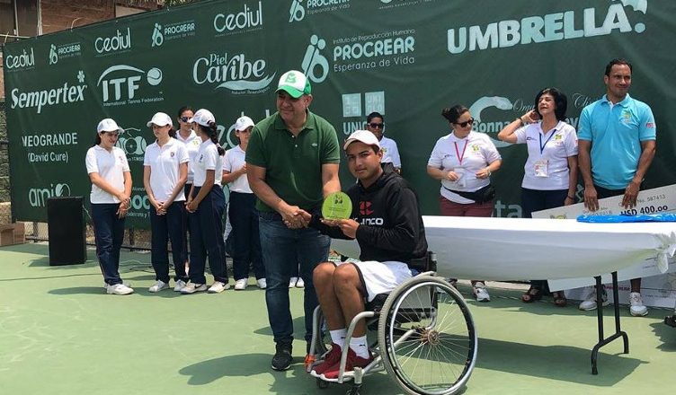 Alexander Cataldo se tituló campeón del Wheelchair Barranquilla Open