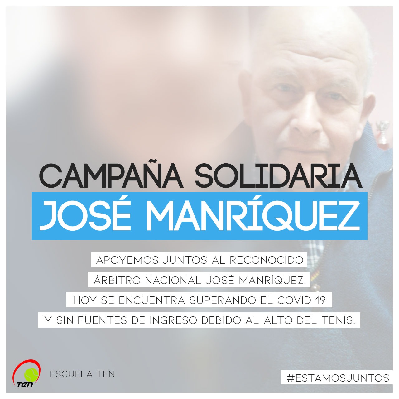 Campaña solidaria José Manríquez