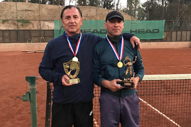 Negrete y Verdugo ganaron las dos llaves del torneo La Araucana