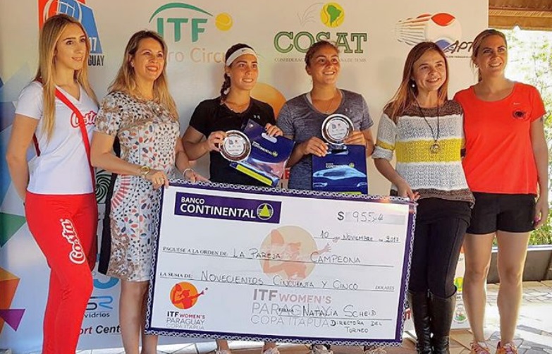 Bárbara Gatica conquistó la Copa Itapua en duplas