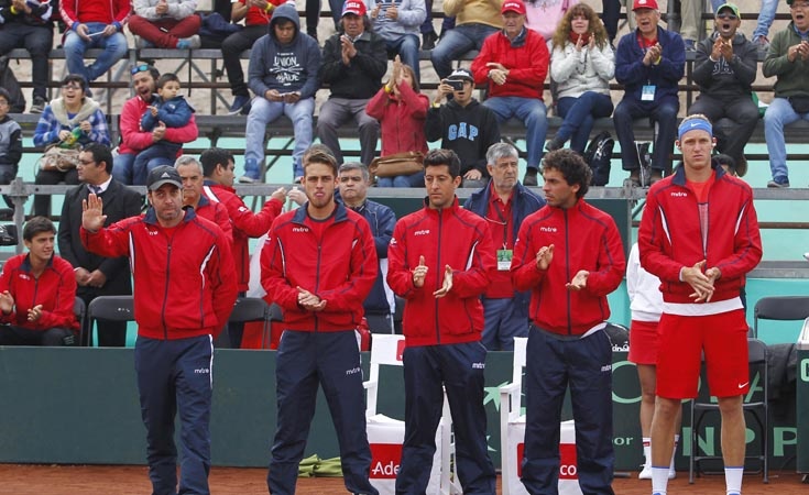 Chile será visita frente a Austria en busca del grupo mundial de Copa Davis