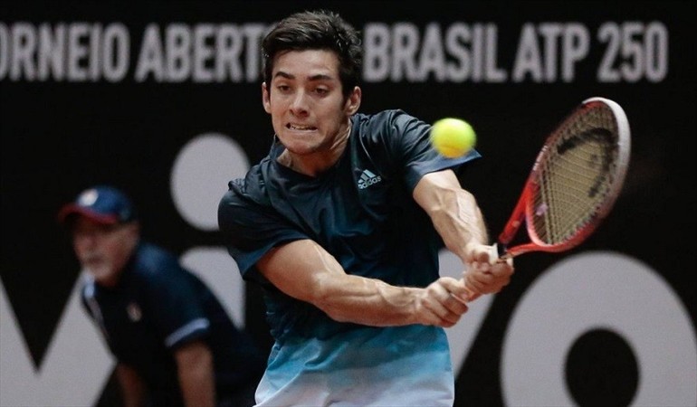 Christian Garín cayó en la final del ATP 250 de Sao Paulo