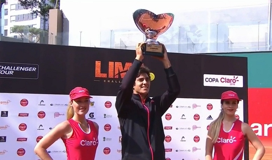 Christian Garin es campeón del Challenger de Perú
