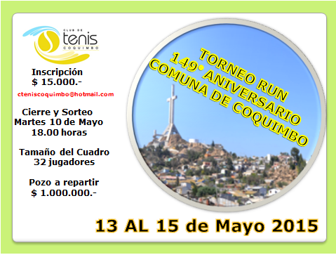 Torneo RUN en Coquimbo con $1.000.000 a repartir