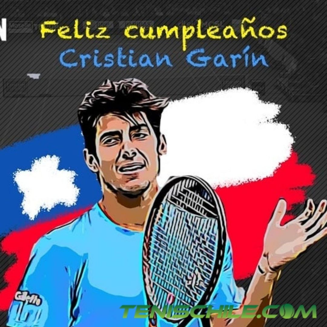 Cristian Garin hoy cumple 25 años