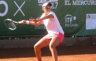 Daniela López consiguió su primer triunfo singles de la temporada