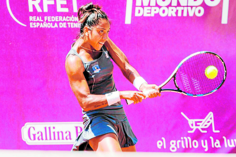 Daniela Seguel logró contundente avance a cuartos de final en el W25 de Tunis