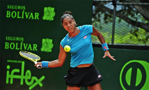El encuentro de Daniela Seguel en el dobles WTA Bogotá fue suspendido