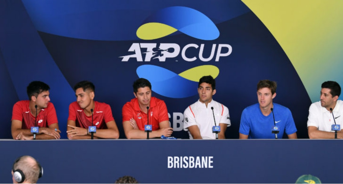 Cristian Garin y el comienzo de la ATP Cup: 