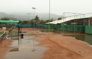 Lamentable accidente destruye canchas de Club de Tenis Gabriela Mistral