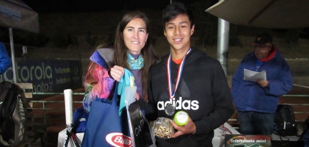 Hanamichi Carvajal; de la Tierra de Campeones a lo más alto del tenis chileno