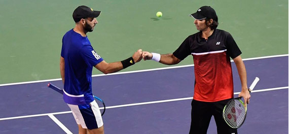 Peralta y González avanzaron a segunda ronda en el torneo de dobles del ATP de Auckland