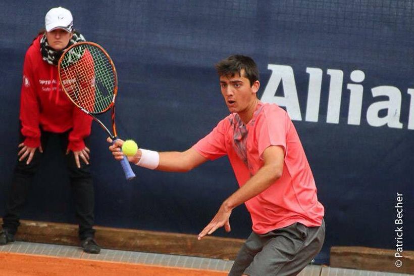 Tenista nacional Tomas Barrios cayó en la final de individuales del Futuro 3 de Grecia
