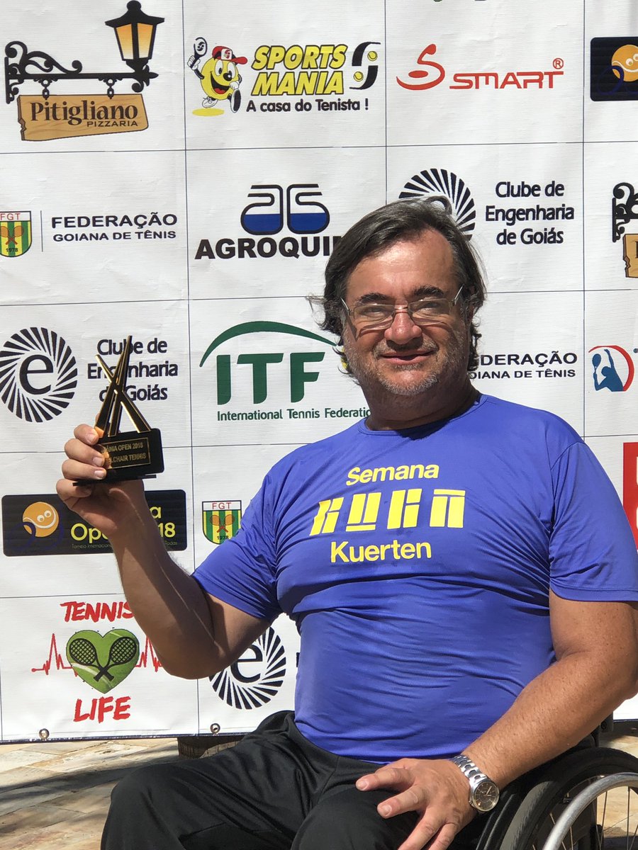 Pablo Araya fue uno de los vencedores del Goiania Open 2018