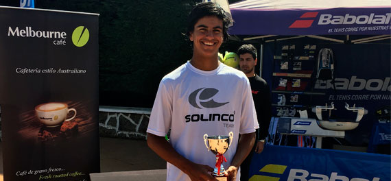 Con títulos de Sebastián Welch y Florencia Araya finalizó la Copa Club de Tenis Unión