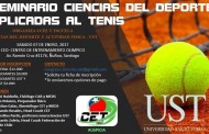 Seminario Ciencias del deporte aplicadas al tenis