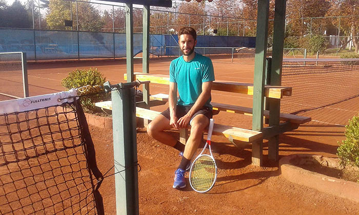Simón Navarro y su historia de amor con el tenis