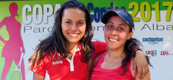 Las campeonas del Tenis Universitario compiten en la Copa Las Condes