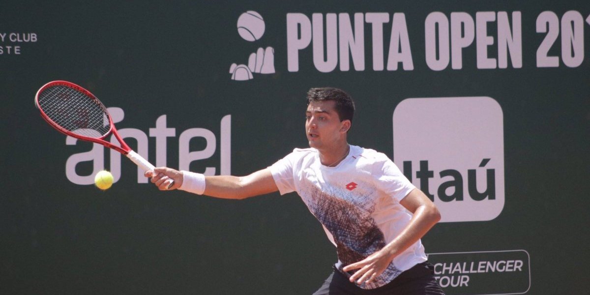 Tomás Barrios se estrenó con una sólida victoria en el Challenger de San Luis de Potosí