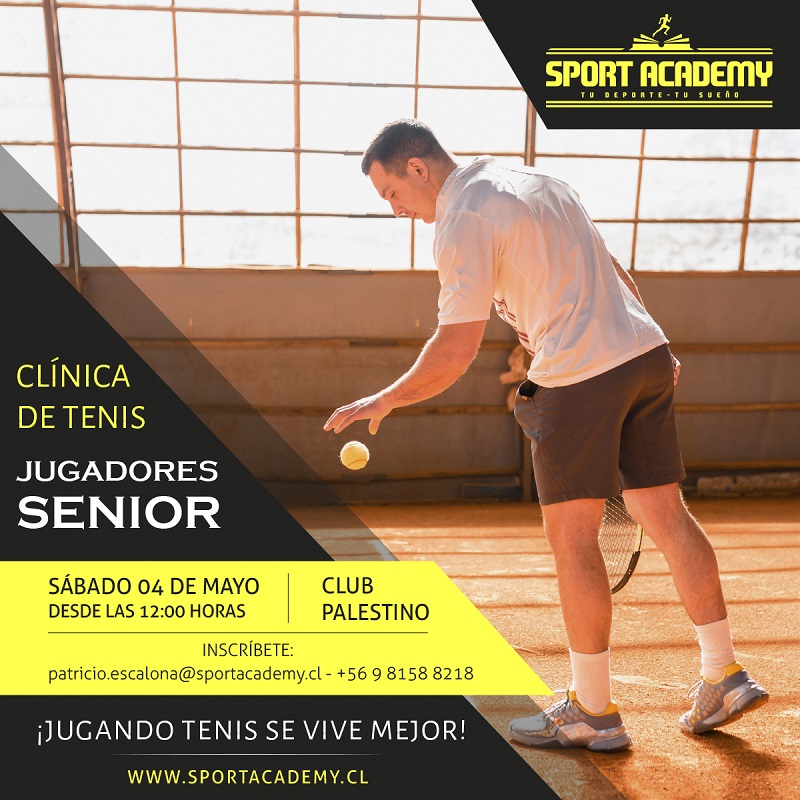 Clinica de Tenis Senior Sport Academy
